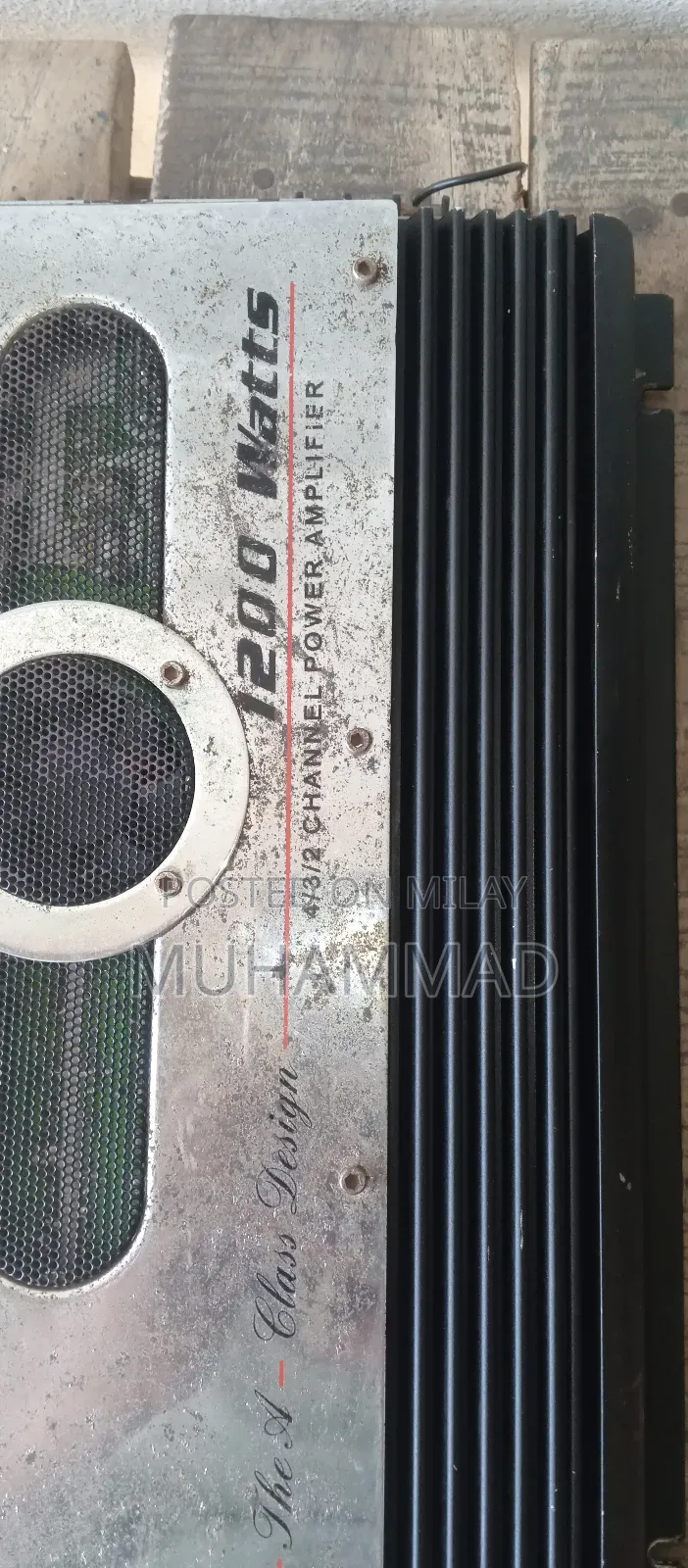 High Fi Car Power Amp 4 Channel 1200 Watt