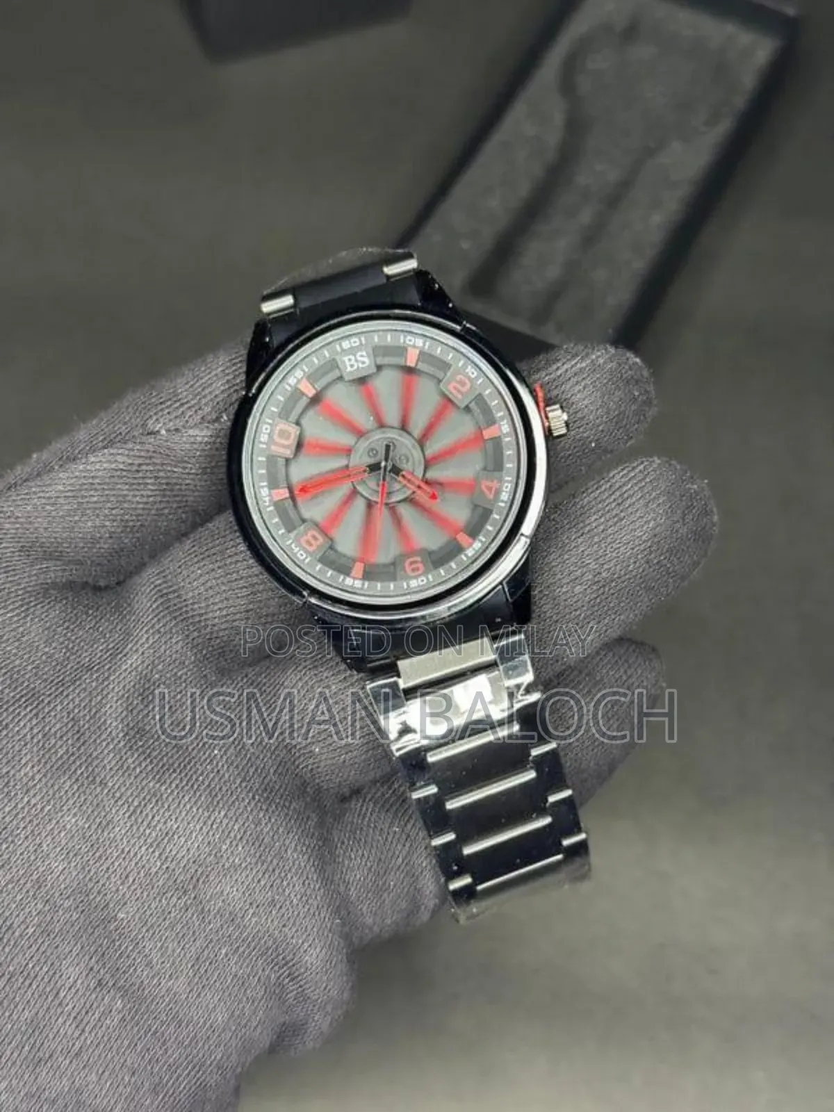 Spining Watch With Box