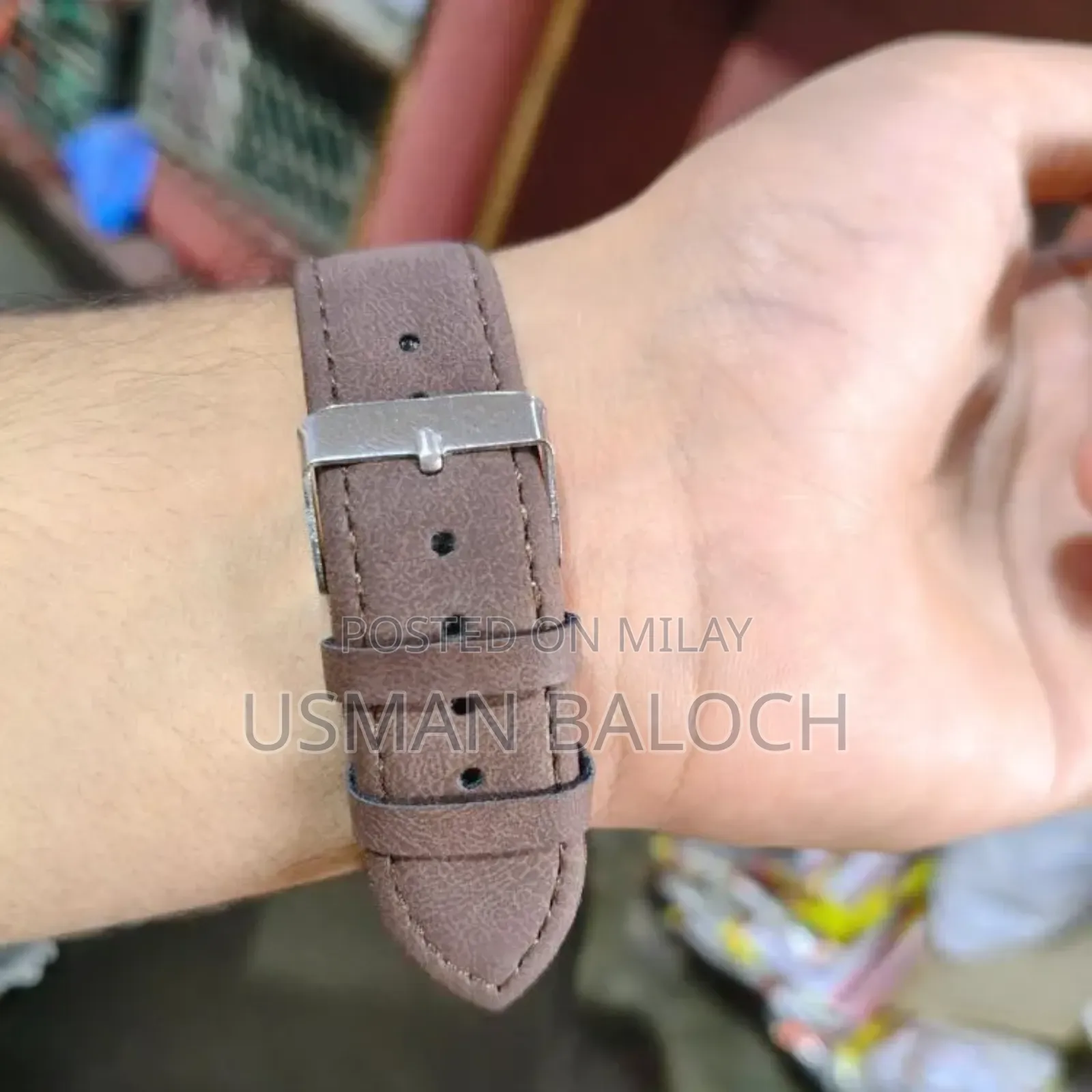 Stylish Watch for Luxury Leather