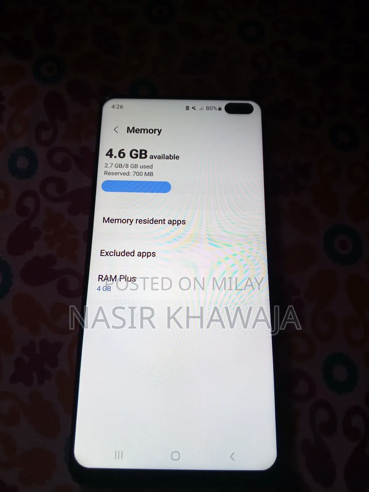 Samsung Galaxy S10 Plus 128 GB Black