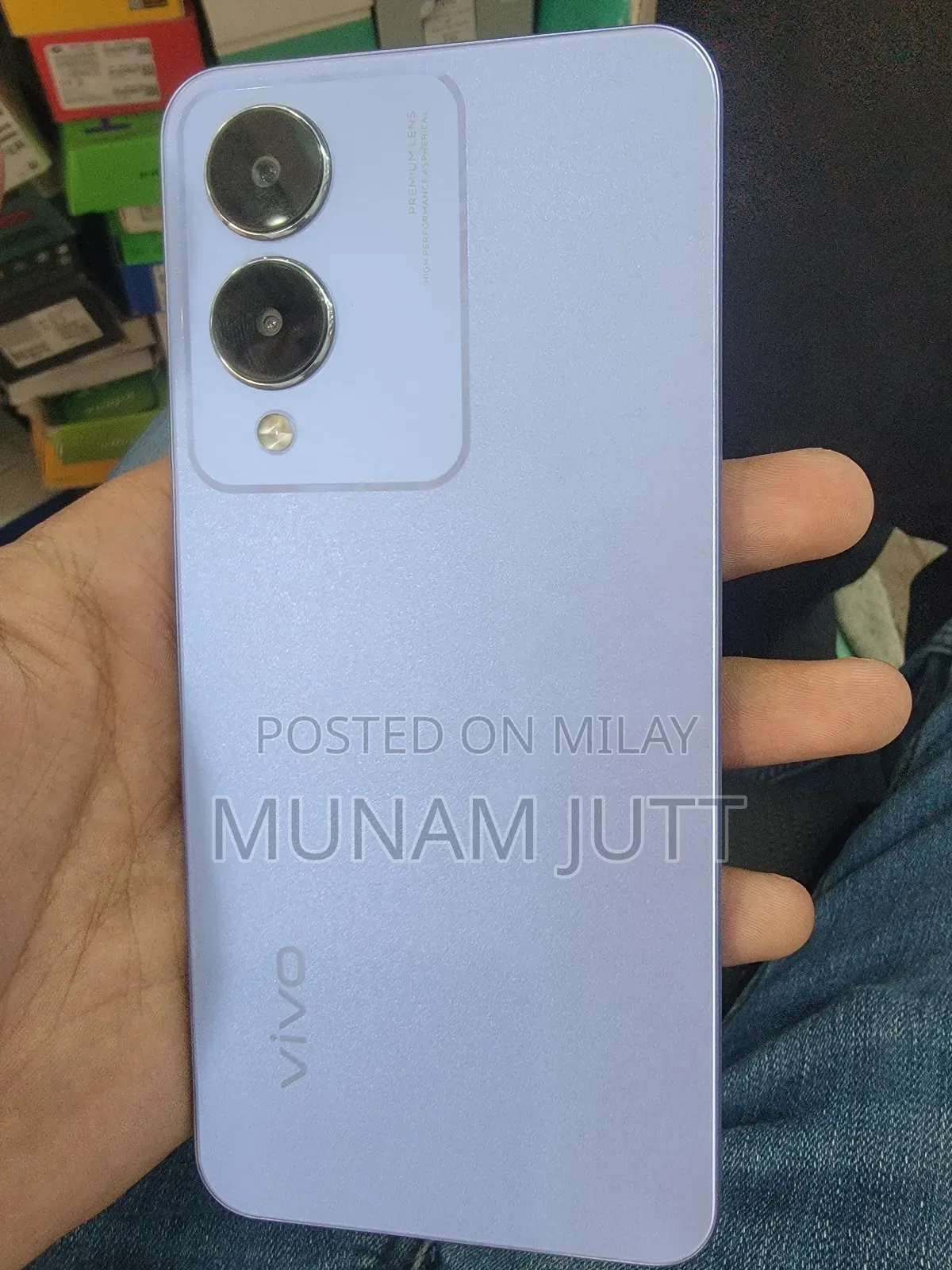 New Vivo Y17s 128 GB Purple