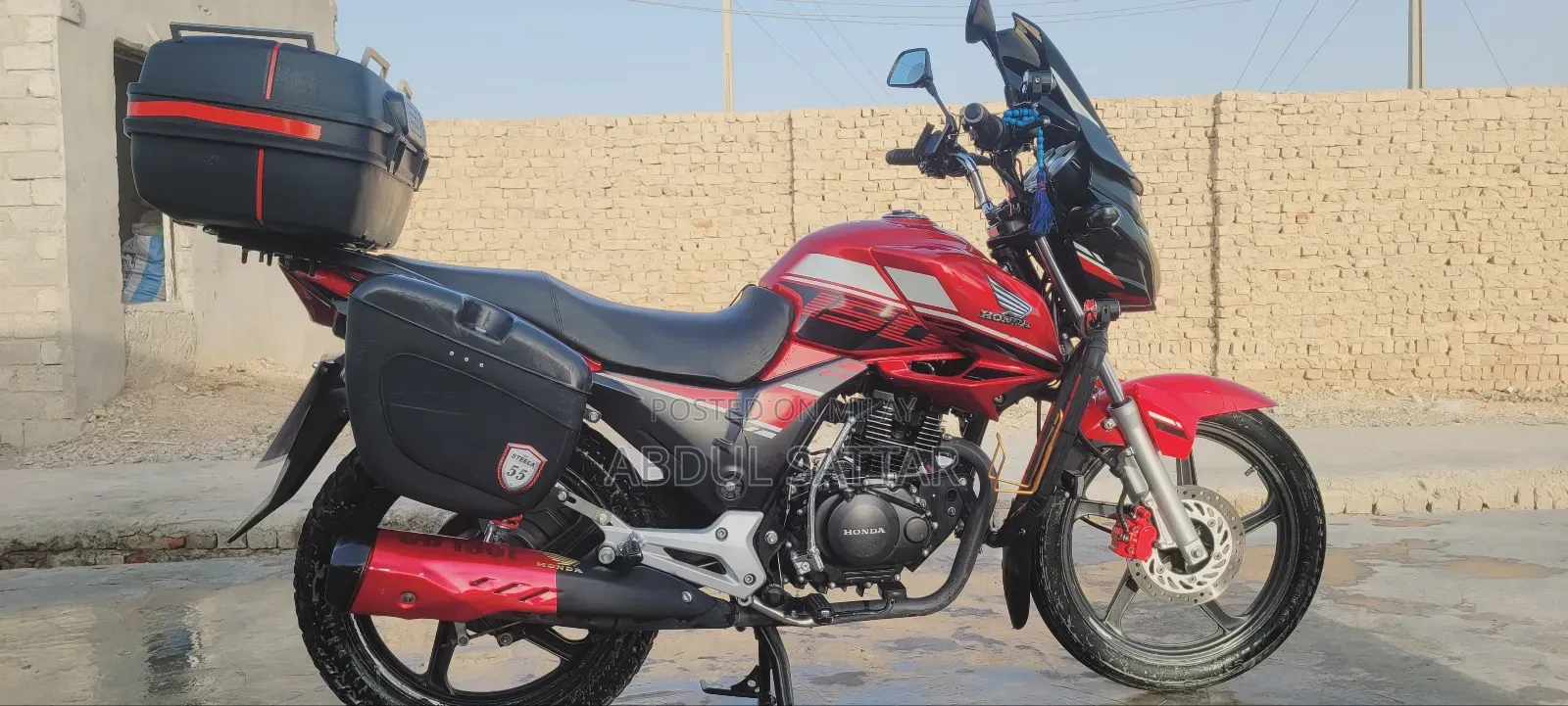 New Honda CB 2022 Red