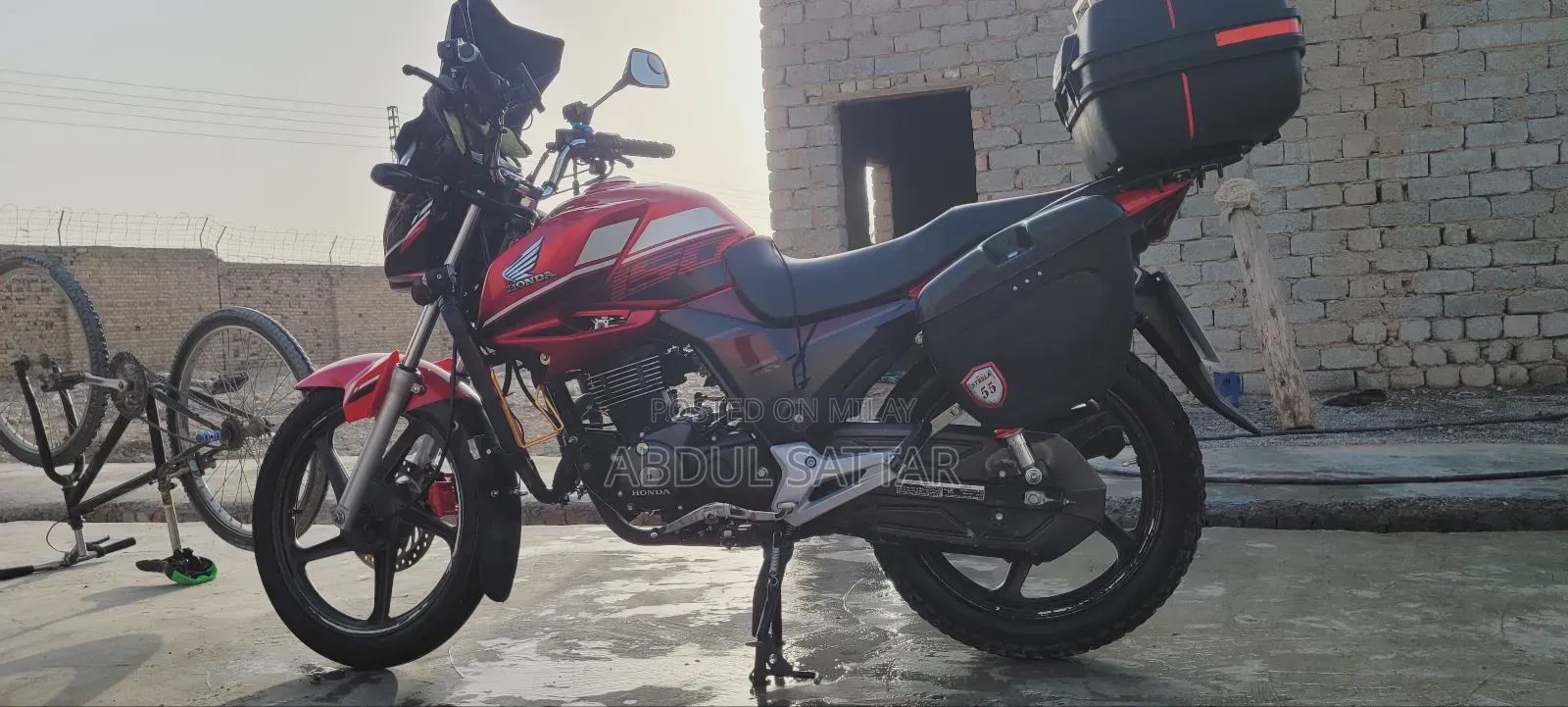 New Honda CB 2022 Red