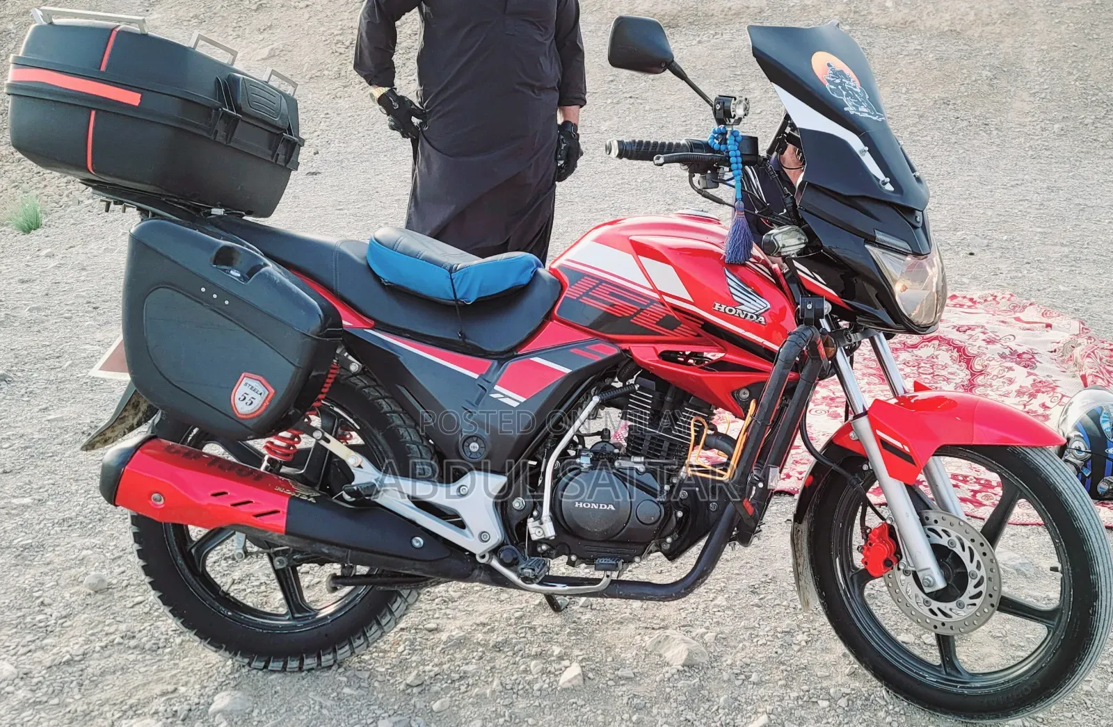 New Honda CB 2022 Red