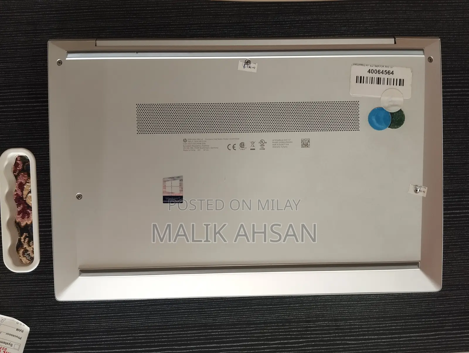 Laptop HP EliteBook 840 G7 16GB Intel Core I5 SSD 250GB