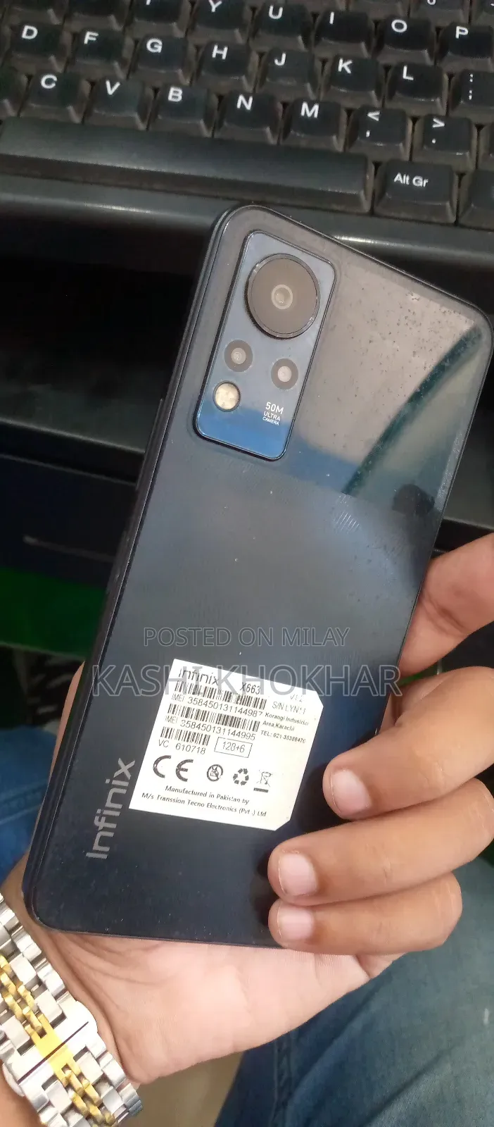 Infinix Note 12 128 GB Black