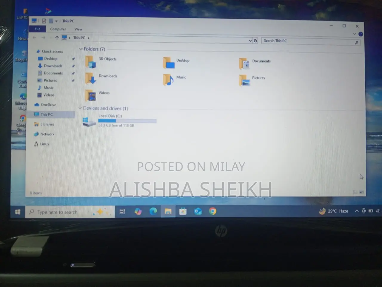 New Laptop HP Pavilion G6 8GB Intel Core I5 SSD 128GB