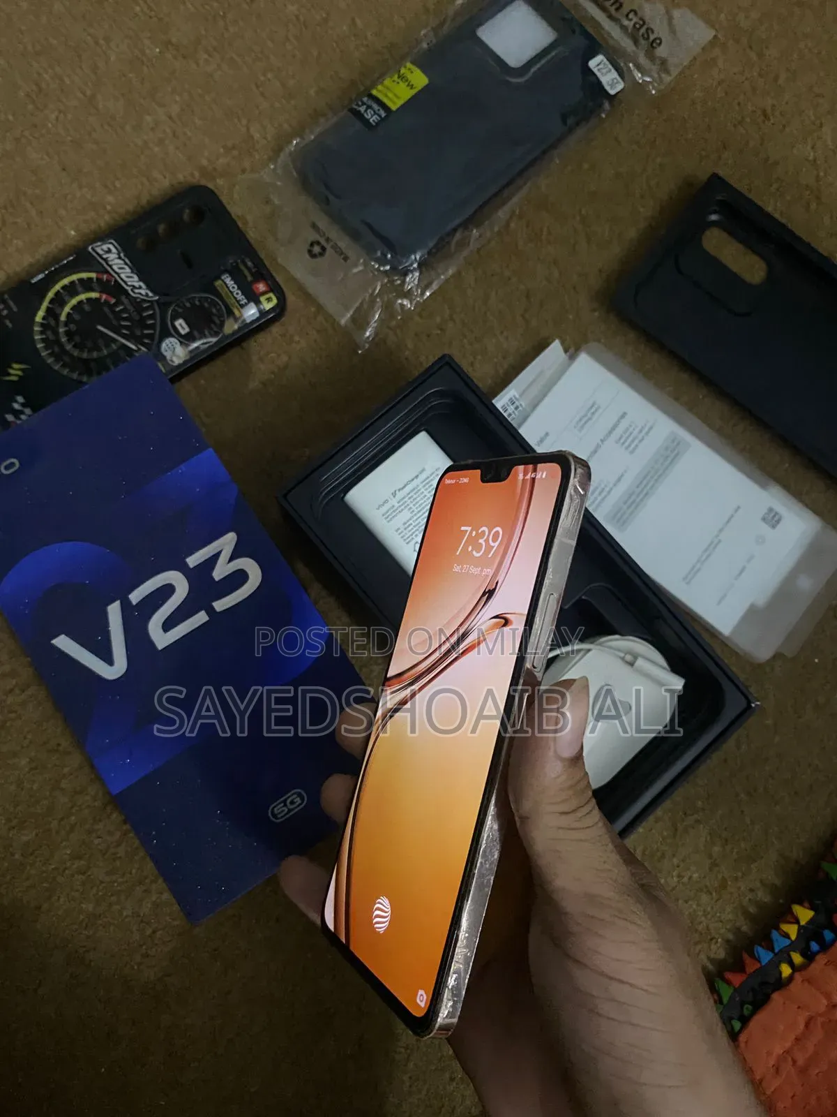 Vivo V23 5G 256 GB Gold