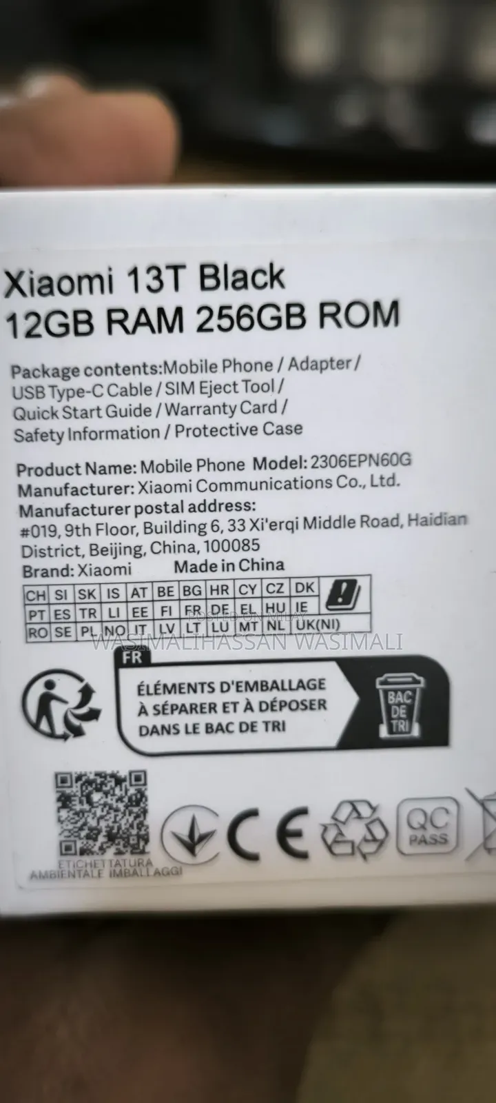 New Xiaomi 13T 256 GB Black