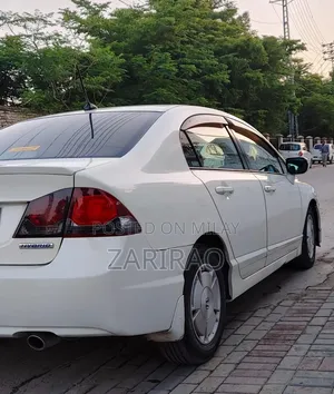 Honda Civic Hybrid 2014 White