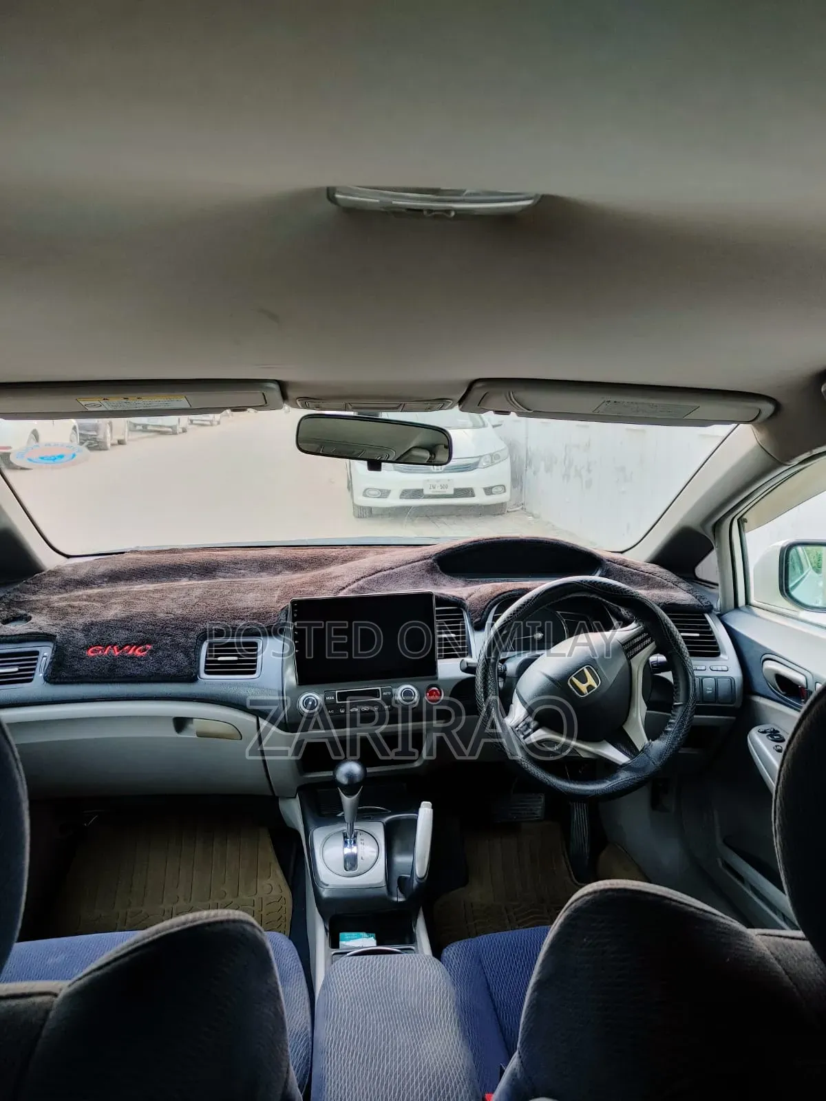 Honda Civic Hybrid 2014 White