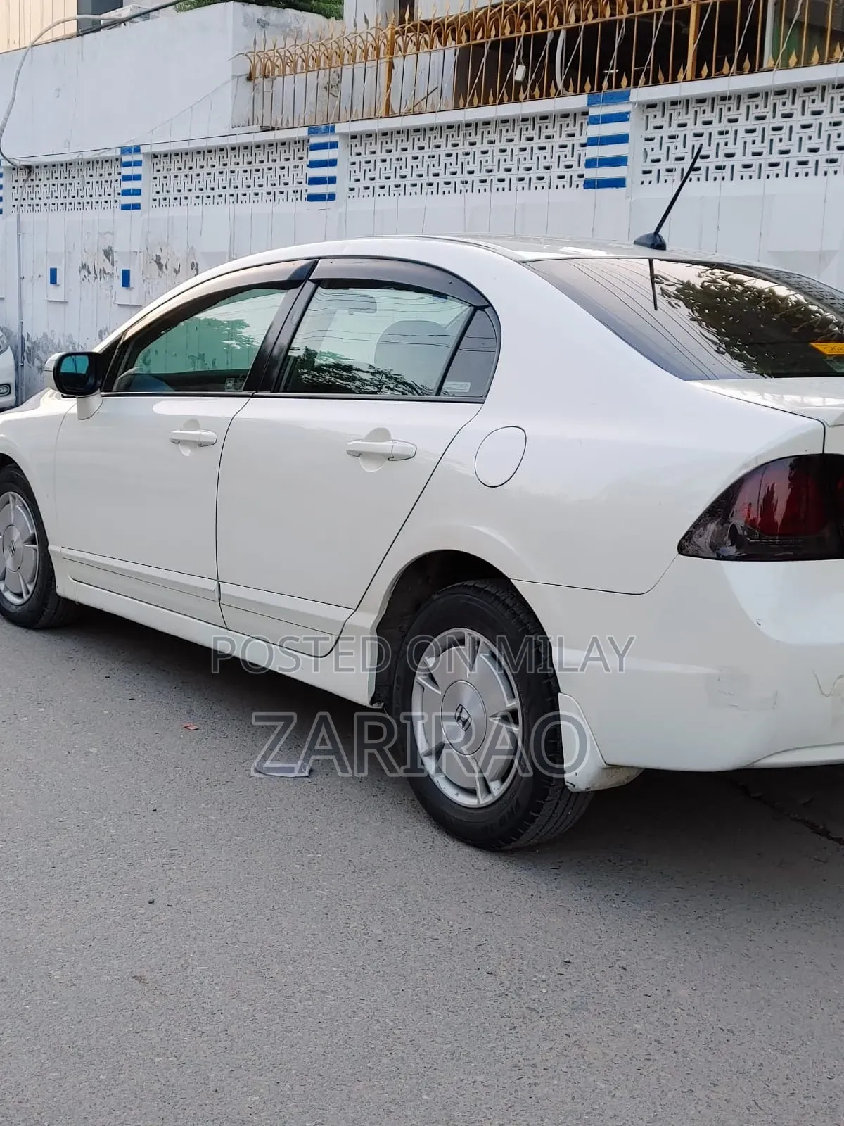 Honda Civic Hybrid 2014 White
