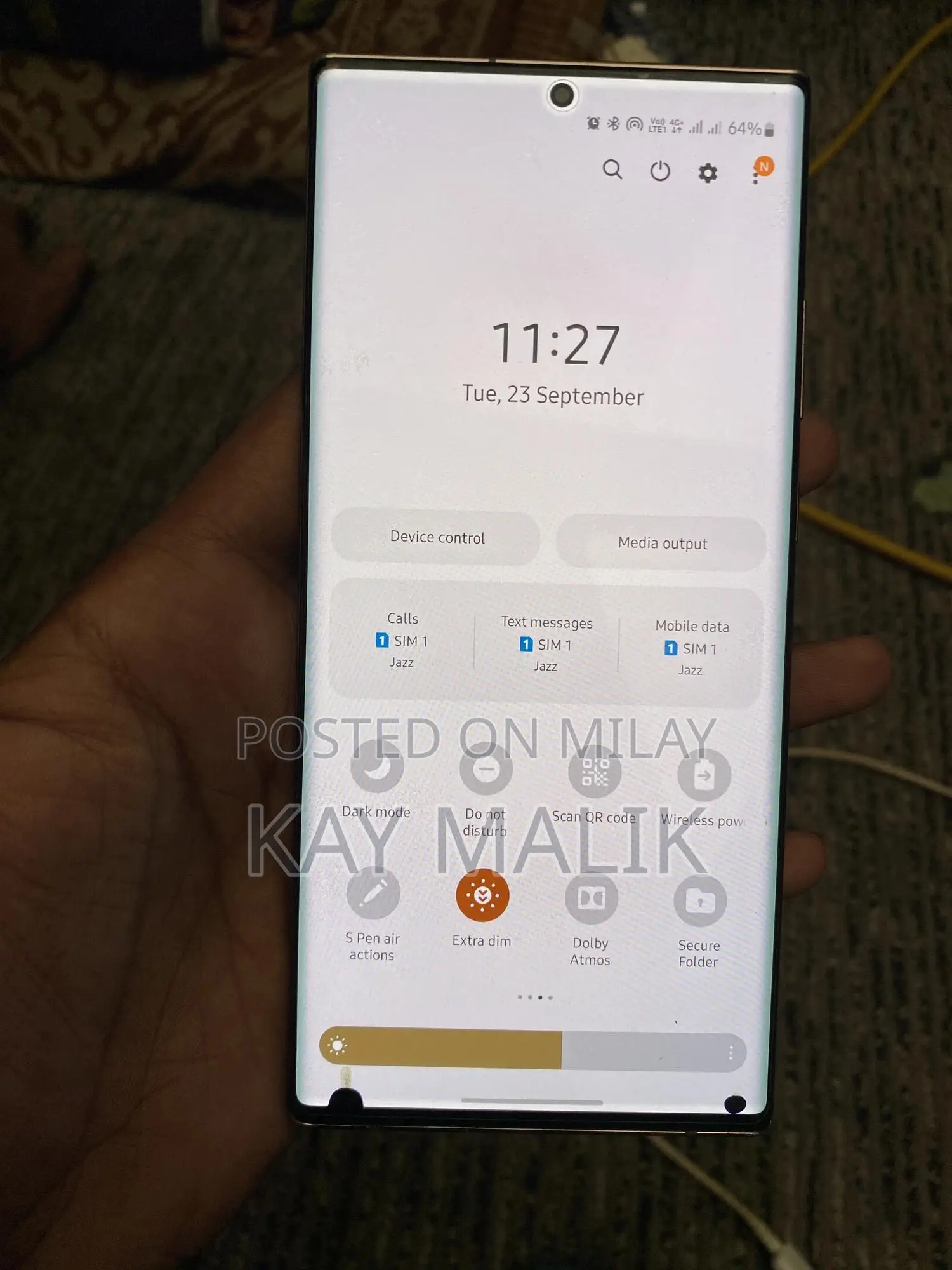 Samsung Galaxy Note 20 Ultra 5G 256 GB Purple