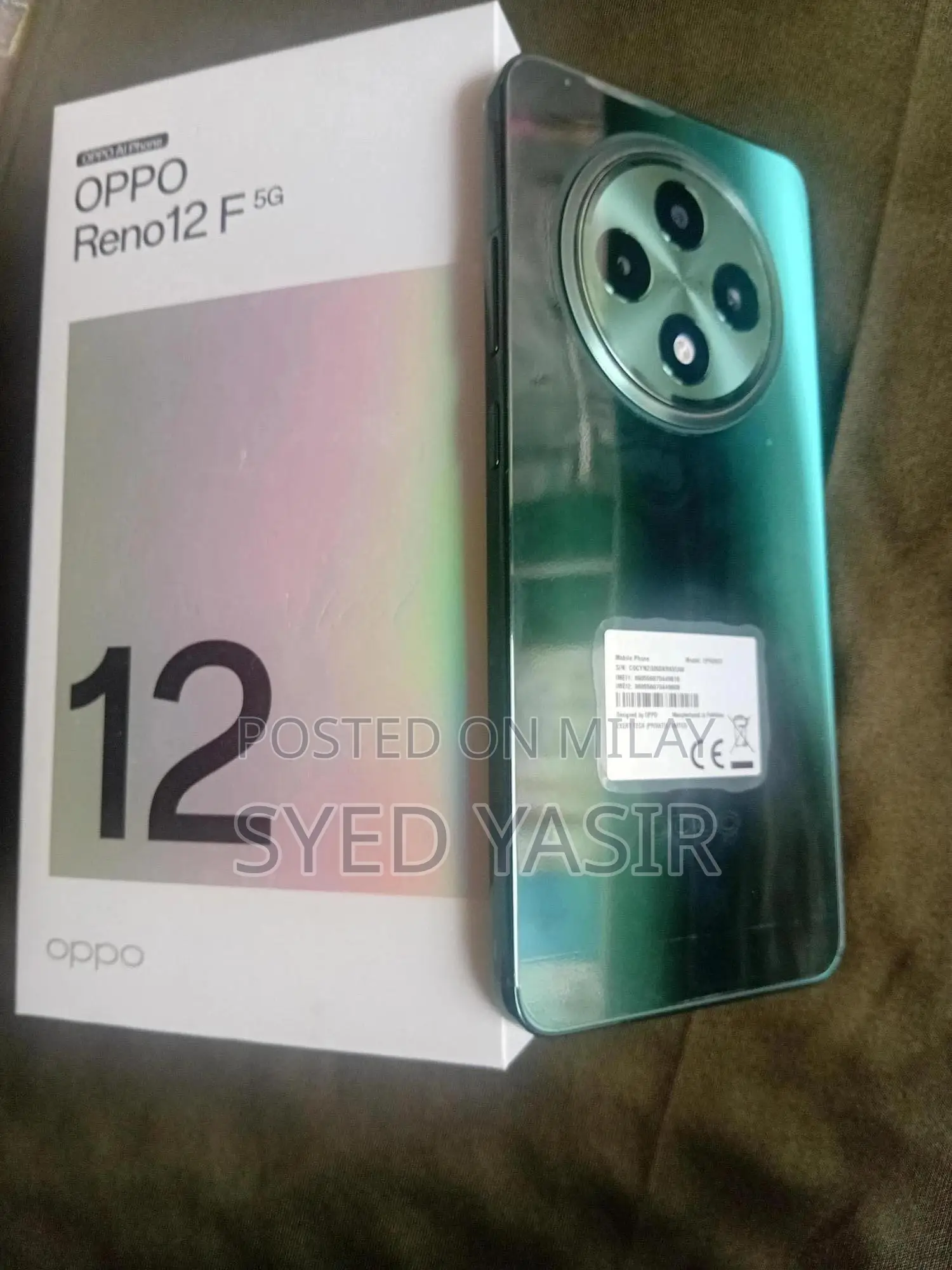 Oppo Reno12 F 5G 256 GB Green