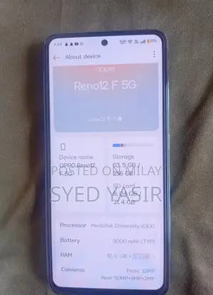 Oppo Reno12 F 5G 256 GB Green