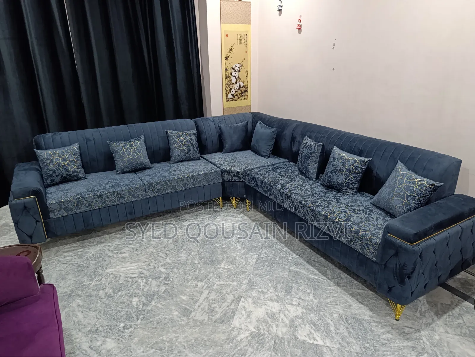 L Shaped Sofa Set