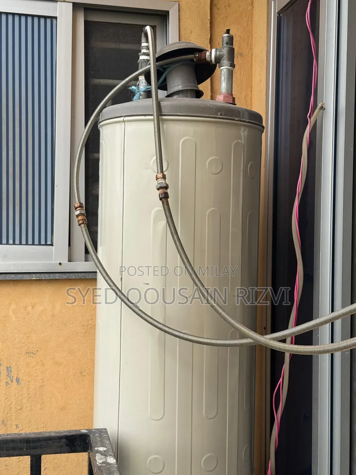 I-Max Twin Electric Gas Water Geyser