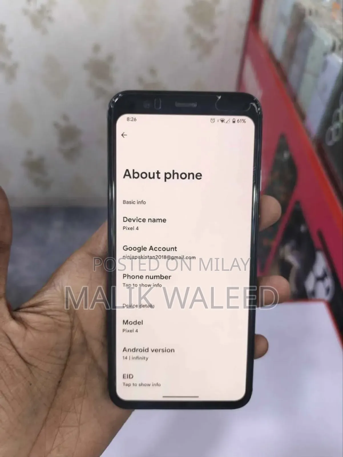 Google Pixel 4 64 GB Black