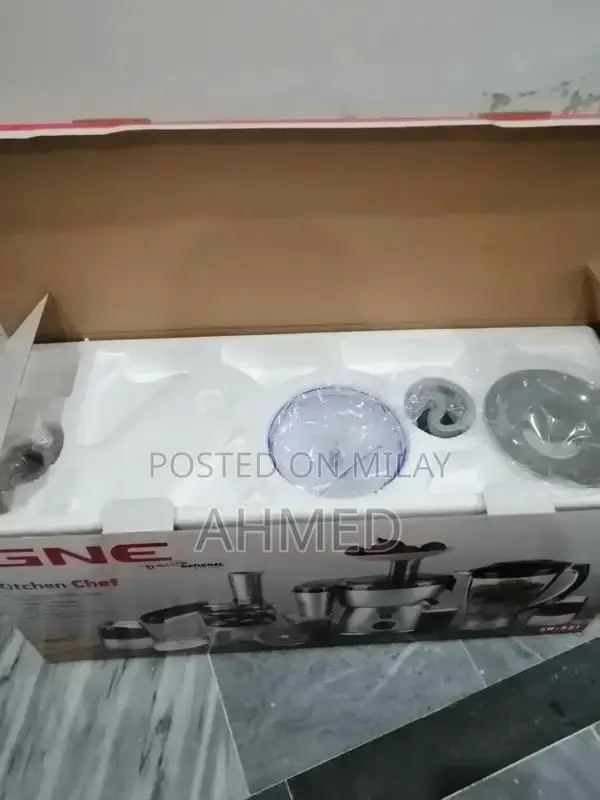 5-in-1 Food Processor: Juicer, Chopper, Blender, Grinder, and Mincer