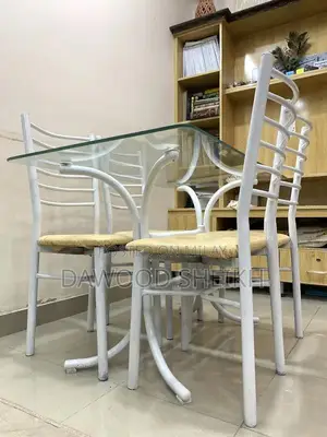 Wooden Dining Table with Matching Chairs