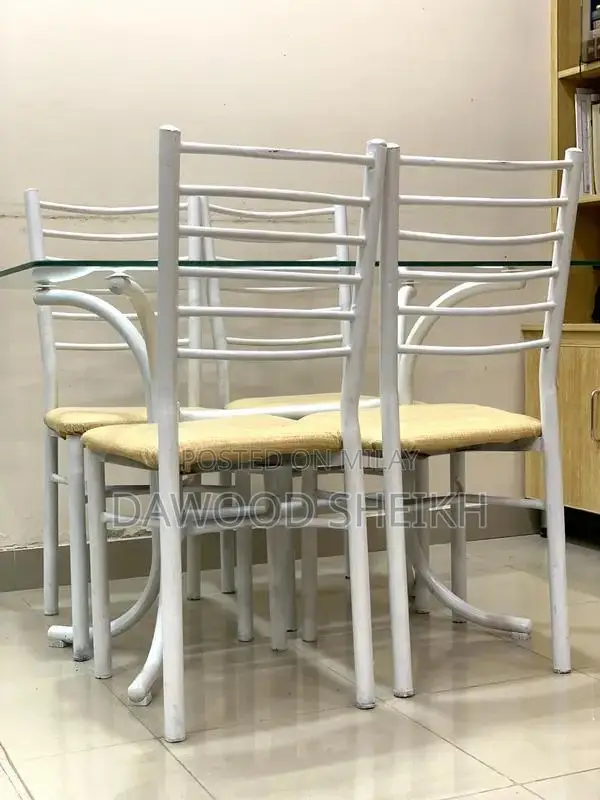 Wooden Dining Table with Matching Chairs