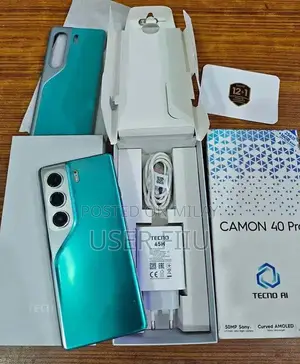 Photo - Tecno Camon 40 Pro Smartphone - 8GB RAM 256GB Memory