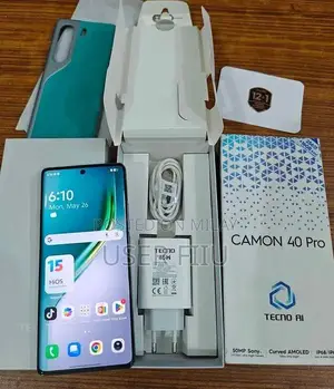 Tecno Camon 40 Pro Smartphone - 8GB RAM 256GB Memory