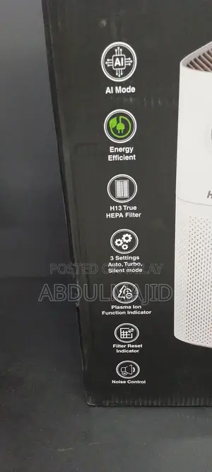 Advanced HEPA Home Air Purifier for Large Rooms, True Air Filtration S