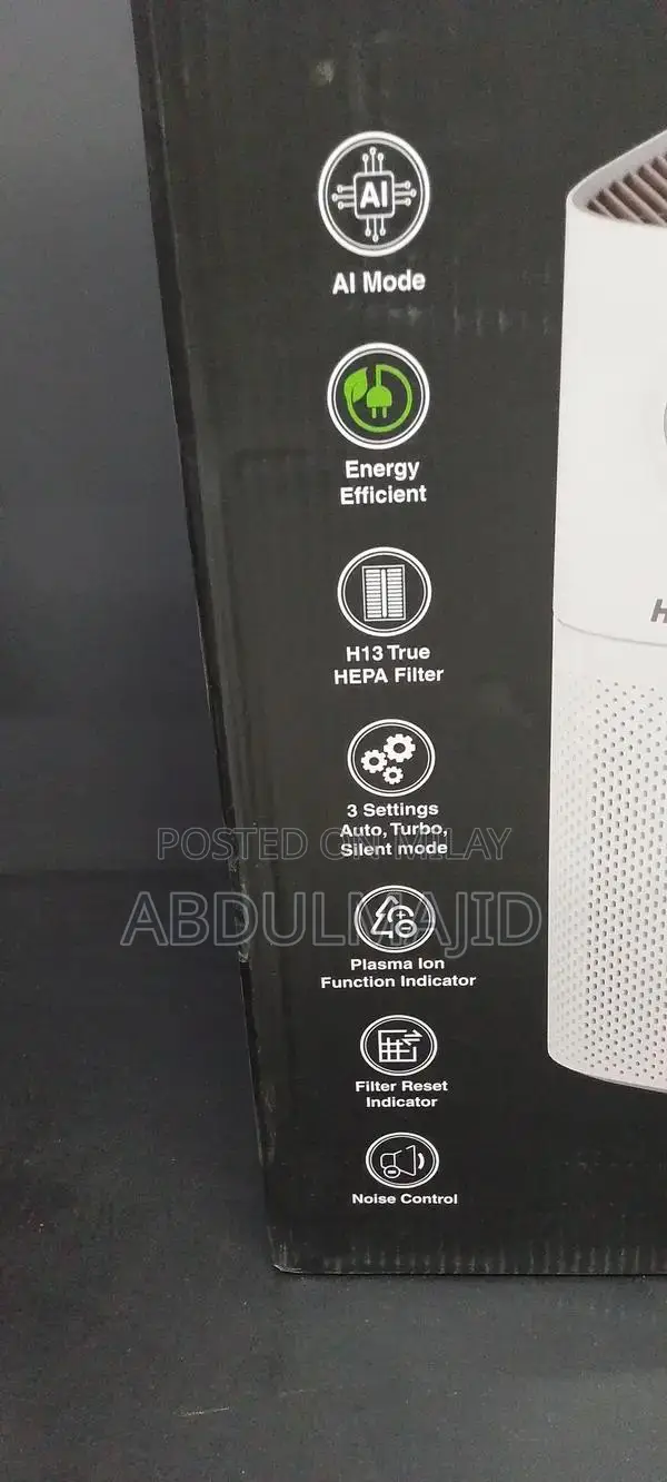 Advanced HEPA Home Air Purifier for Large Rooms, True Air Filtration S