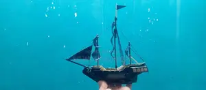 Detailed Table for Scale Model Displays of Ships and Aircrafts