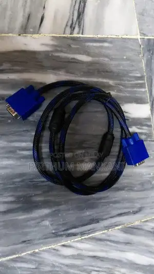 Photo - VGA Monitor Cable - High-Quality 6ft Computer Display Cord