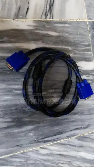 VGA Monitor Cable - High-Quality 6ft Computer Display Cord