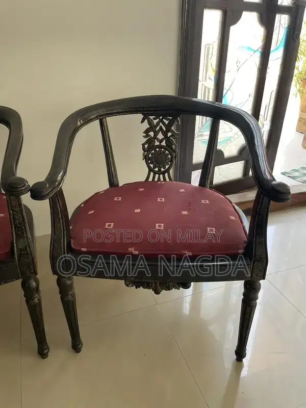 Sheesham Wood 5 Seater Sofa Set - Antique Style