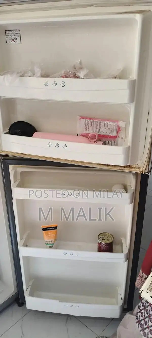 Haier Large Family Refrigerator - Double Door Full-Size Model