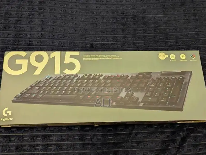 Logitech G915 Wireless RGB Mechanical Gaming Keyboard