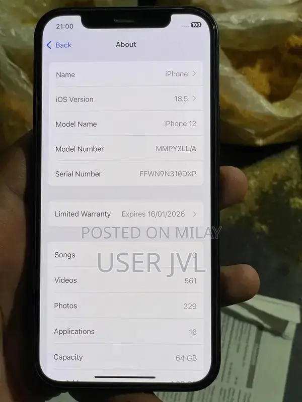 iPhone 12/12 Pro Dual Model Smartphone with Accessories