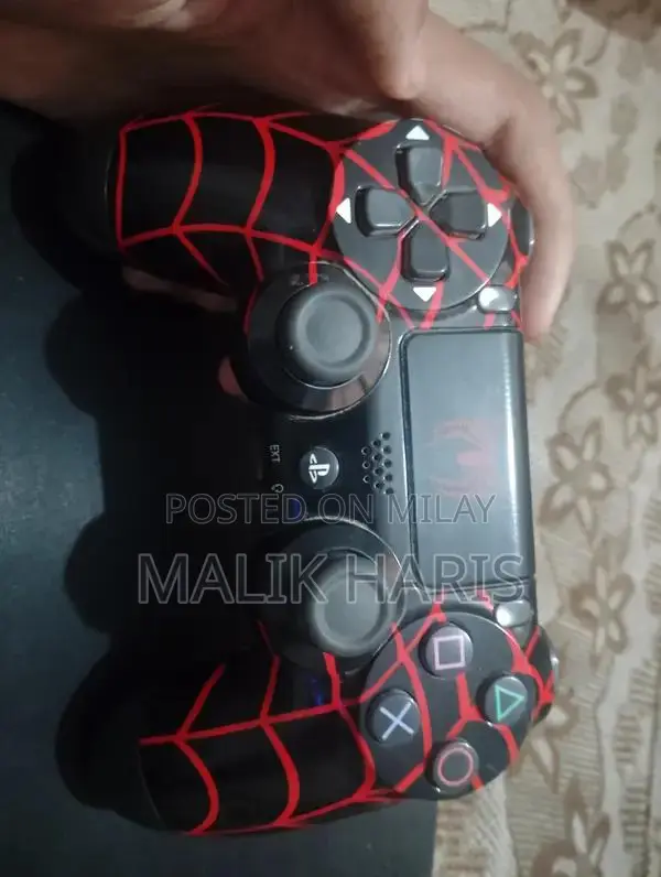 PlayStation 4 Spider-Man Themed Controller