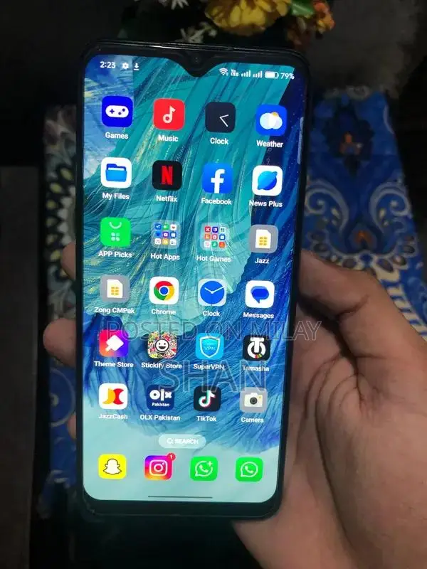 Dual SIM Smartphone with 8GB RAM and 128GB Storage