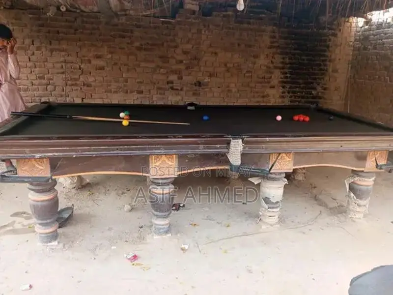 Snooker Table - Two Gaming Boards in Good Condition