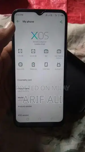 Photo - Infinix Budget Smartphone with Good Battery Performance