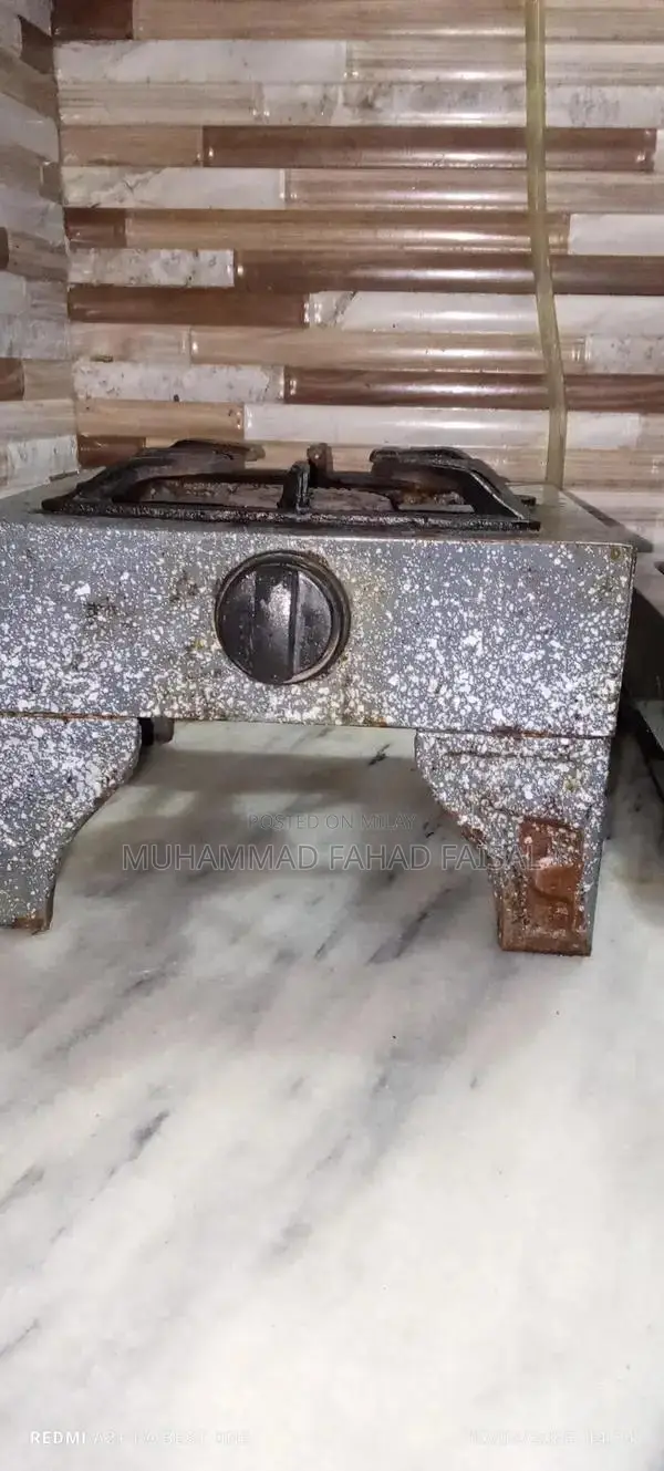 Blue Cylinder Gas Stove for Home Cooking