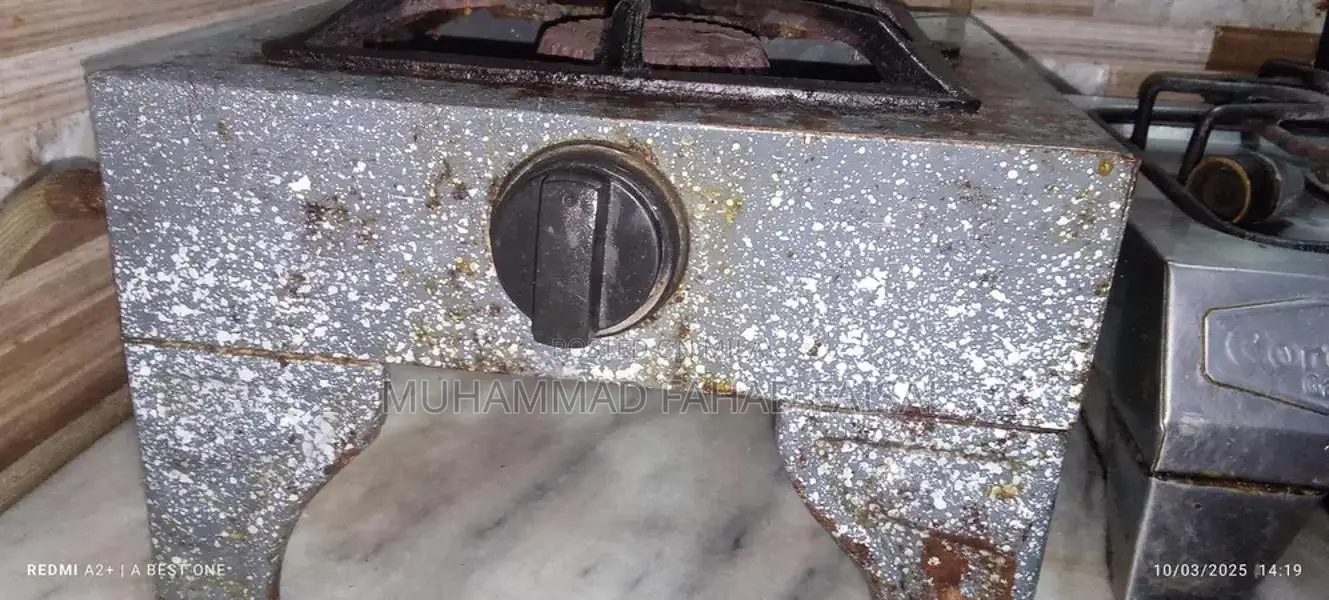 Blue Cylinder Gas Stove for Home Cooking