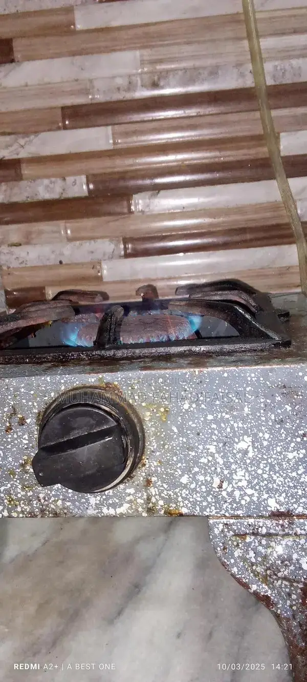 Blue Cylinder Gas Stove for Home Cooking