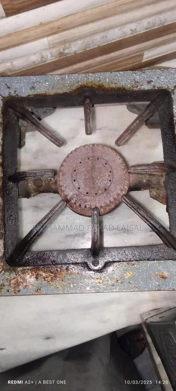 Blue Cylinder Gas Stove for Home Cooking