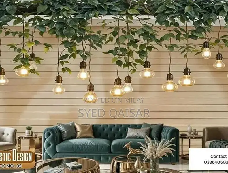 3D PVC Decorative Wallpaper for Modern Interior Design