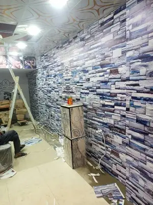 Photo - 3D PVC Decorative Wallpaper for Modern Interior Design