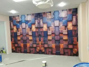 3D PVC Decorative Wallpaper for Modern Interior Design