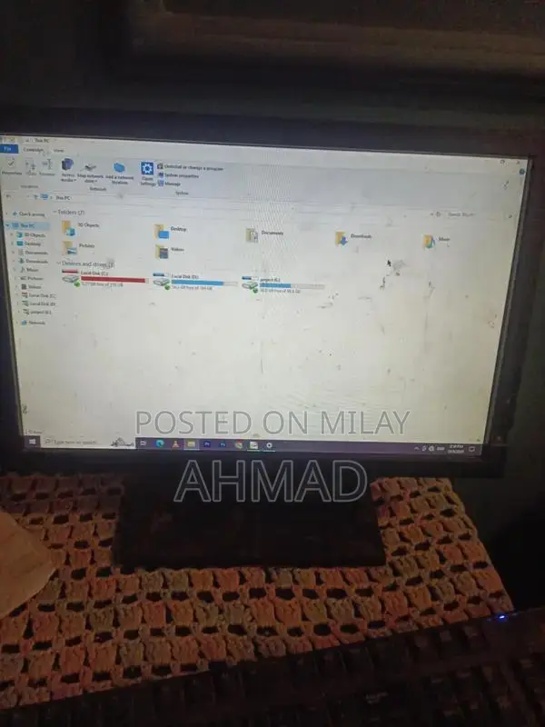 Desktop PC for Design and Office - 8GB RAM, 120GB SSD, 250GB Storage