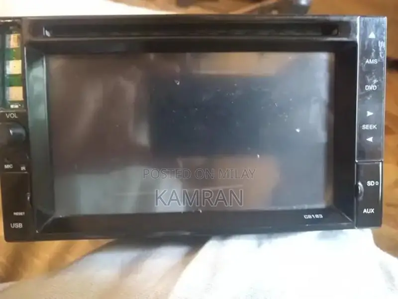 Car DVD LCD Player with USB, Memory Card, and Aux Input