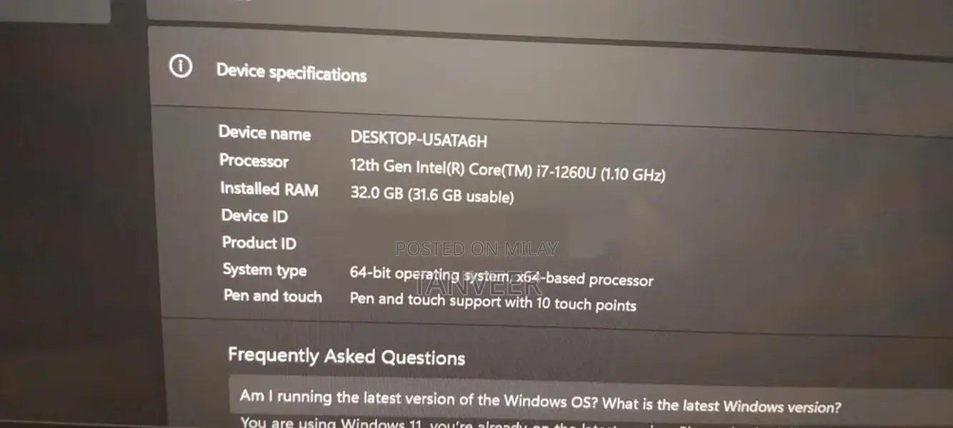 Dell Latitude 9330 2-in-1 Touchscreen Laptop